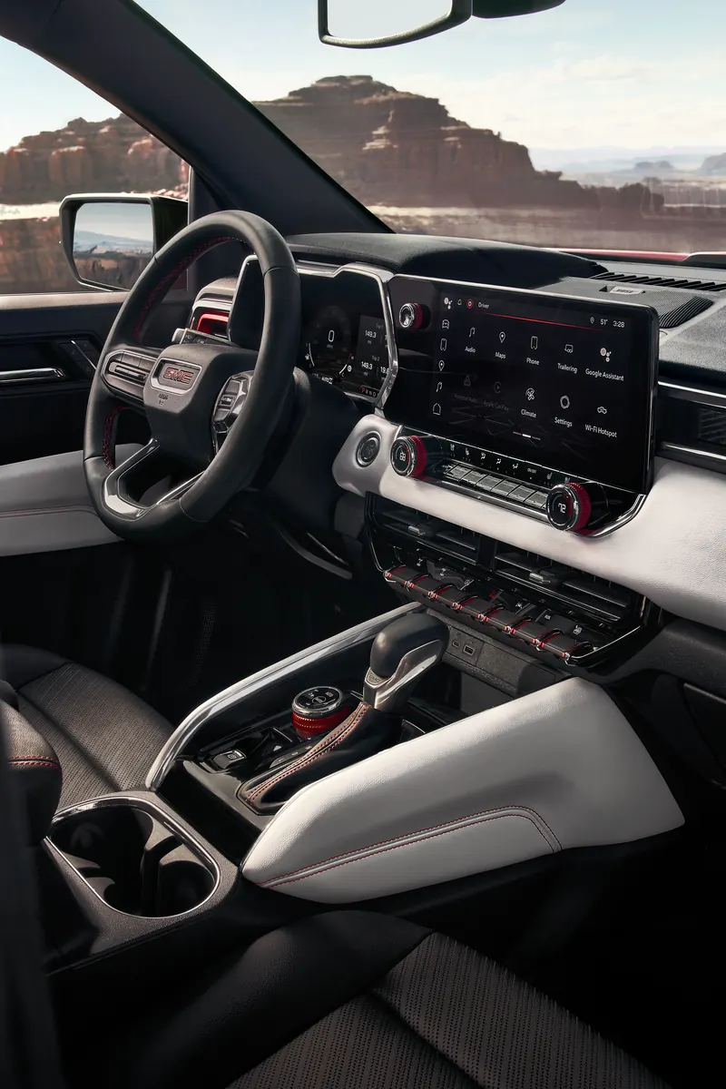2026 GMC Canyon infotainment system at Jim Wernig GMC in Gaylord MI